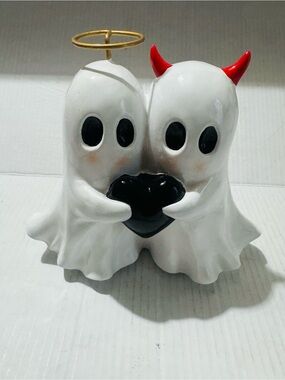 Halloween DEVIL & ANGEL GHOST DECOR BNWT